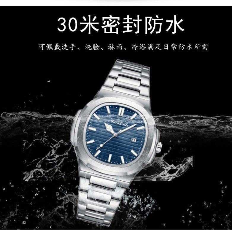 Swiss Brand New Waterproof Ultra-Thin Men'S Watch Calendar Quartz Watch Live Explosions A Generation Of Hair - Image 4